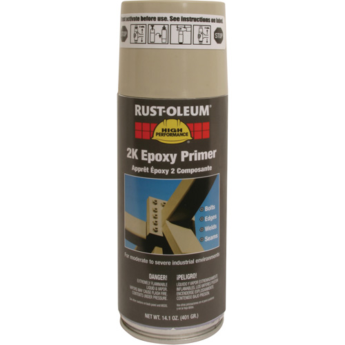 Appr&ecirc;t &eacute;poxydique 2K &agrave; haute performance en a&eacute;rosol du syst&egrave;me V2300, Beige, 14 oz, Canette a&eacute;rosol Cintas