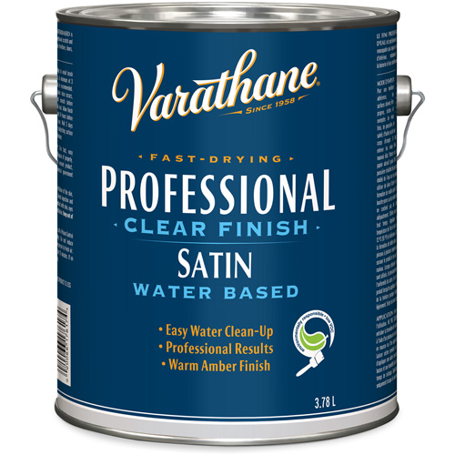 Varathane&reg; Professional Finish, 3.78 L, Clear, Satin Cintas