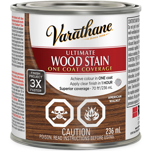 Teinture pour le bois ultime Varathane, 236 ml, Noyer am&eacute;ricain Cintas