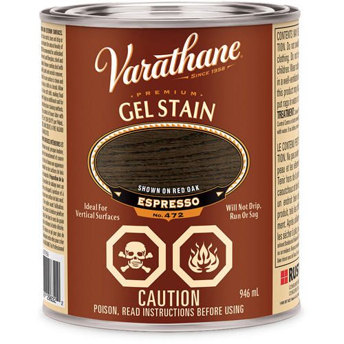 Teinture en gel de qualit&eacute; sup&eacute;rieure Varathane, 946 ml, Espresso Cintas