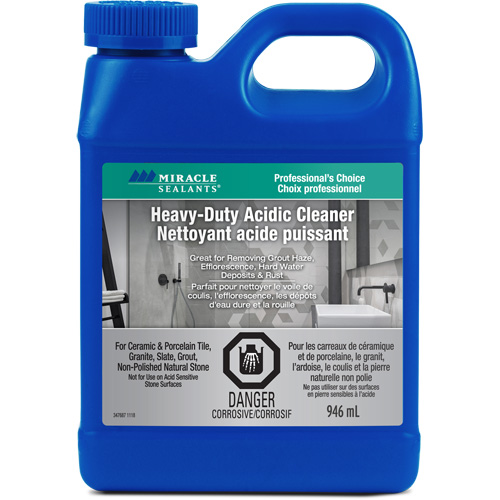 Miracle Sealants&reg; Heavy-Duty Acidic Cleaner, Jug Cintas