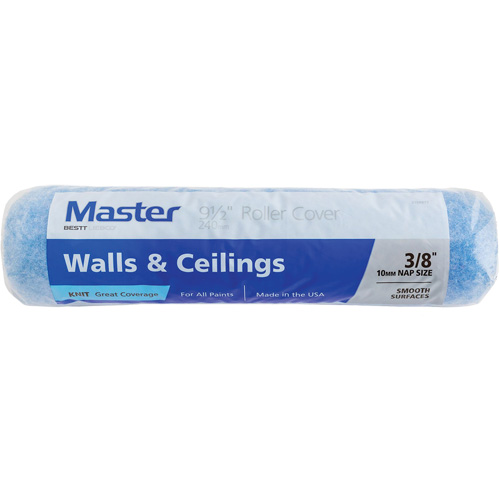 Master Woven Roller Cover, 10 mm (3/8") Nap, 240 mm (9-1/2") L Cintas