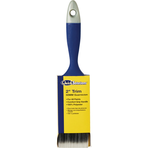 Pinceau &agrave; garniture Quick Solutions, Polyester, Manche Plastique, Largeur de 2" Cintas
