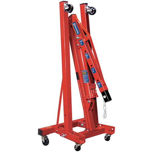 Grues d'atelier escamotables de 2 tonnes, Capacit&eacute; 4000 lb (2 tonnes) Cintas