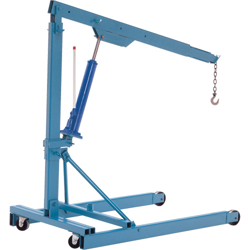 Grues Portatives, Lev&eacute;e 8', 1000 lb (0,5 tonne), 70-1/2" bras, 69-1/4" ha Cintas