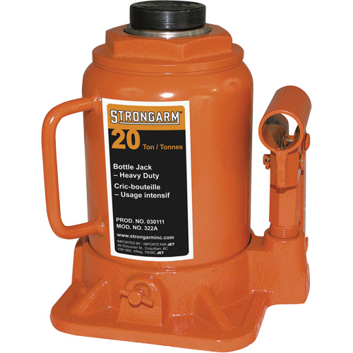 322A Cric-bouteille, 20 tonne(s), 14-3/4" Hauteur &eacute;lev&eacute;e Cintas