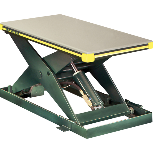 Hydraulic Backsaver Scissor Lift Table, Steel, 48" L x 36" W, 2000 lbs. Capacity Cintas