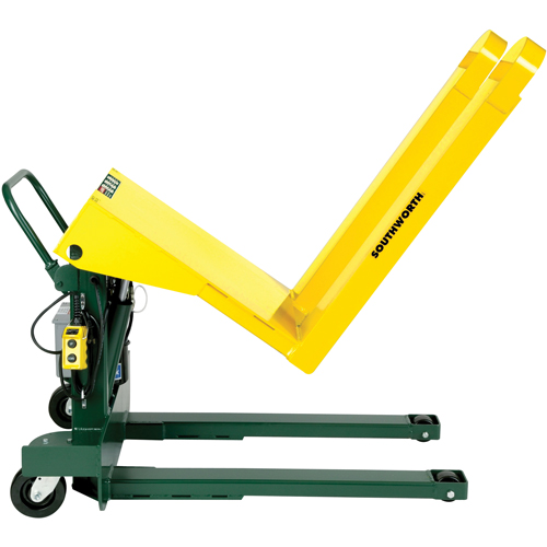 Basculeurs hydrauliques portable E-Z Reach, Bascule 85°, Capacit&eacute;e 2000 lb, 40" lo x 24-1/2" la Cintas