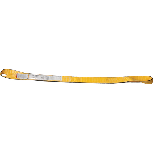 Nylon Slings, Double Ply, Twisted Eye, Type 4, 4" W x 3' L, 11000 lbs. Vertical Load Limit Cintas