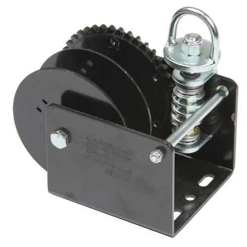 Worm Gear Trailer Hand Winch Cintas