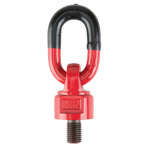 Anneaux de treuil de levage pivotant, M12, Longueur du filetage 27 mm, Acier alli&eacute; Cintas