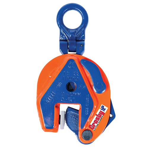 IPU10 Universal Lifting Clamp, 12000 lbs. (6 tons), 0" - 2" Jaw Opening Cintas