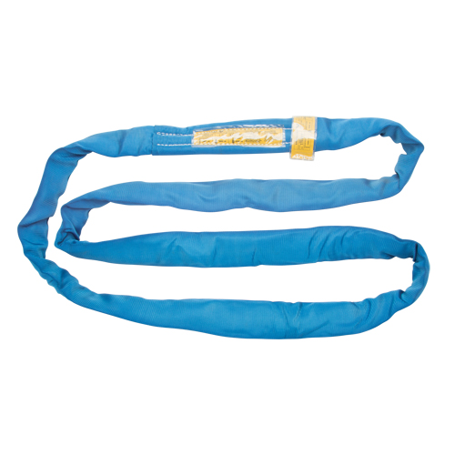Polyester Round Sling, Blue, 4" W x 16' L, 23000 lbs. Vertical Load Cintas