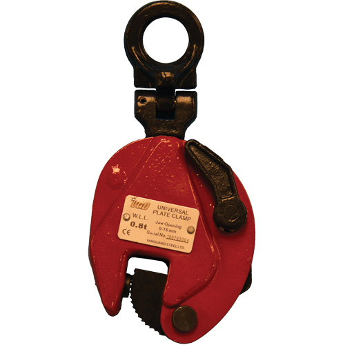 VUPC Universal Lifting Clamp, 2000 lbs. (1 tons), 0" - 25/32" Jaw Opening Cintas