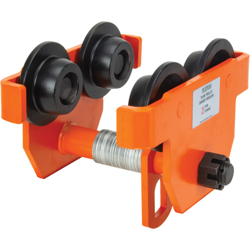 Adjustable Trolley with Safety Plates, 6000 lbs. (3 tons) Cintas