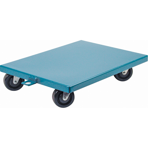 Steel Deck Dollies, 18" W x 24" D x 7" H, 1200 lbs. Capacity Cintas