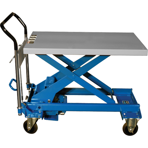 Dandy Lift Scissor Lift Table, 39-2/5" L x 23-3/5" W, Steel, 1760 lbs. Capacity Cintas