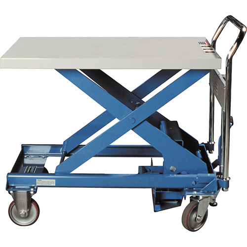 Dandy Lift Scissor Lift Table, 28" L x 17-7/10" W, Steel, 330 lbs. Capacity Cintas