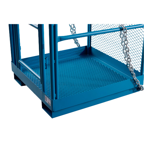 Nacelle &eacute;l&eacute;vatrice pour travail en hauteur, 36" x 36" x 72" h, Capacit&eacute; de 1000 lb, Acier Cintas