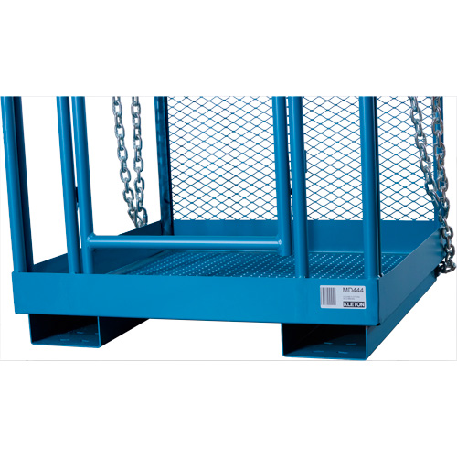 Nacelle &eacute;l&eacute;vatrice pour travail en hauteur, 36" x 36" x 72" h, Capacit&eacute; de 1000 lb, Acier Cintas