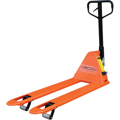 Transpalette "MINI" &agrave; profil bas ECO, 48" lo x 20,5" la, Capacit&eacute; de 3300 lb Cintas