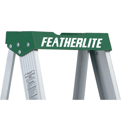 Commercial Duty Stepladders (2400 Series), 4', Aluminum, 225 lbs. Capacity, Type 2 Cintas