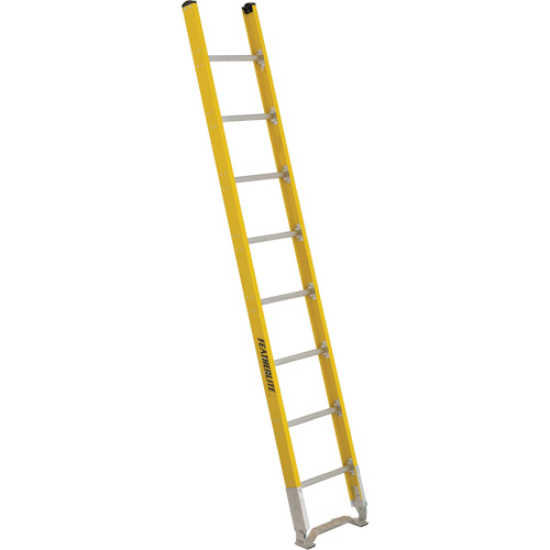 Single Section Straight Ladder - 6100 Series, 8', Fibreglass, 375 lbs., CSA Grade 1AA Cintas