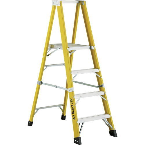 Industrial Heavy-Duty Platform Stepladders (6500 Series), 6', 300 lbs. Cap. Cintas
