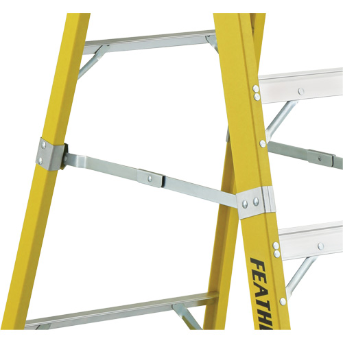 Industrial Heavy-Duty Platform Stepladders (6500 Series), 6', 300 lbs. Cap. Cintas