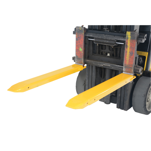 Fork Extensions, 48" L x 7-3/8" W, For Fork Width of 5" Cintas