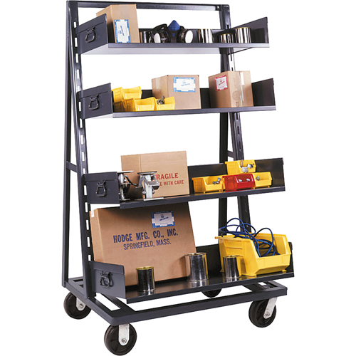 Adjust-A-Tray Trucks, 24" x 38" x 64", 1500 lbs. Capacity Cintas