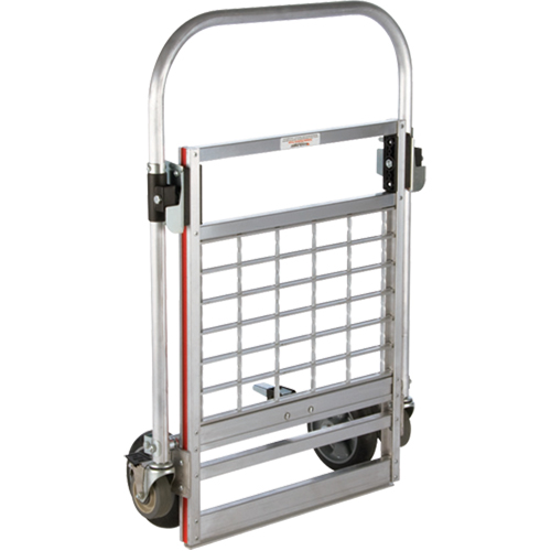 Chariot &agrave; plateforme repliable &agrave; quatre roues, Aluminium, 750 lb, 31" lo x 23-1/4" la, Hauteur 39" Cintas