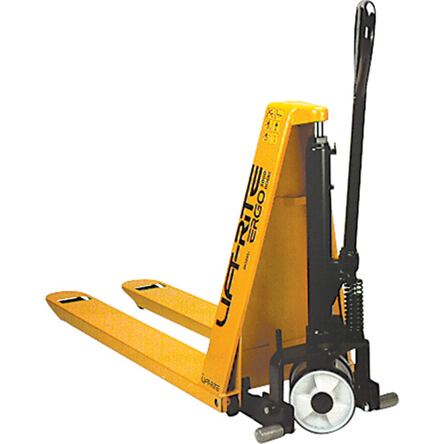 Chariots hydrauliques, 48" lo x 20-1/2" la, Acier, Capacit&eacute; de 3000 lb Cintas