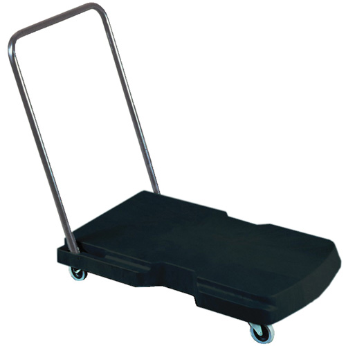 Chariot &agrave; plateforme utilitaire, 30-1/2" lo x 20-1/2" la, 250 lb cap, Roues Caoutchouc Cintas