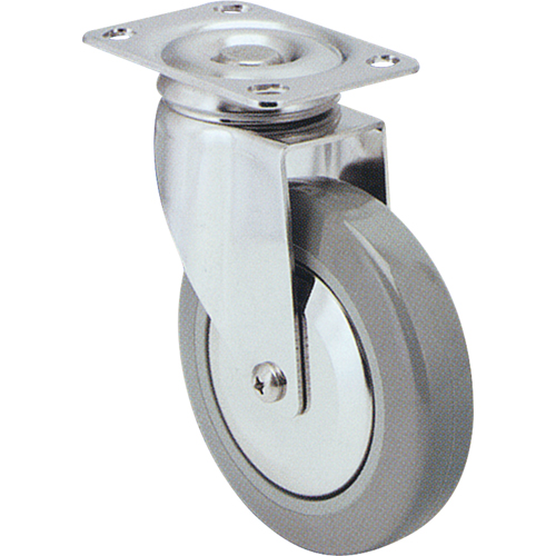 Caster, Swivel, 3" (76 mm), Polyurethane, 180 lbs. (82 kg.) Cintas