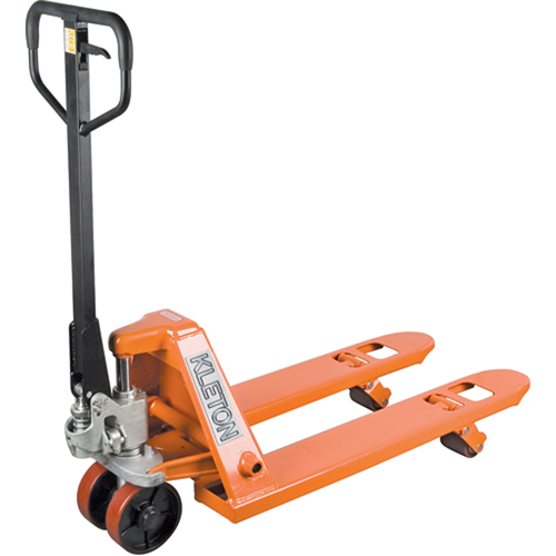 Transpalette manuel robuste, Acier, 48" lo x 20,5" la, Capacit&eacute; 5500 lb Cintas