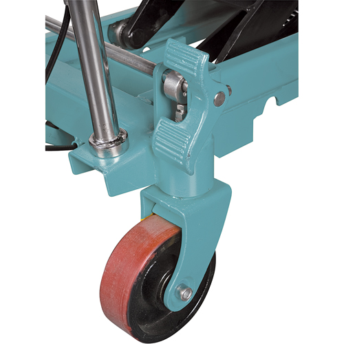 Heavy-Duty Hydraulic Scissor Lift Table, 39-3/8" L x 20-1/8" W, Steel, 1650 lbs. Capacity Cintas
