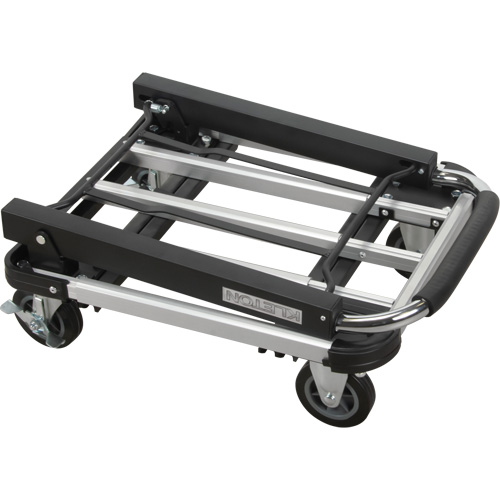 Chariots &agrave; plateforme pliants, Aluminium, 300 lb, 28" lo x 16" la, Hauteur 32" Cintas