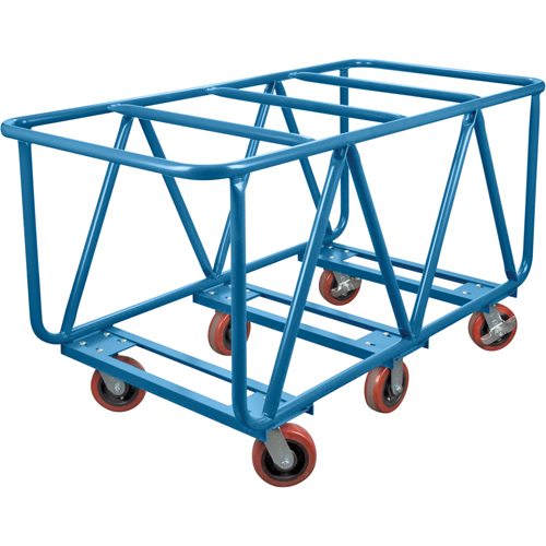 Flat Bed Lumber Cart, 60" x 30" x 33", 2500 lbs. Capacity Cintas
