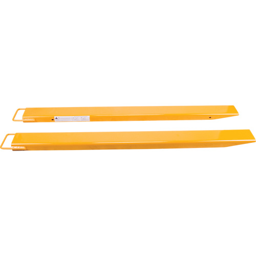Fork Extensions, 72" L x 6" W, For Fork Width of 5" Cintas