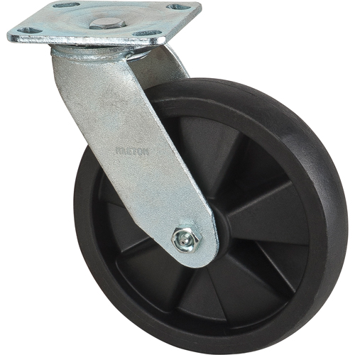 Hi-Temp Caster, Swivel, 8" (203.2 mm), Nylon, 1000 lbs. (453 kg.) Cintas