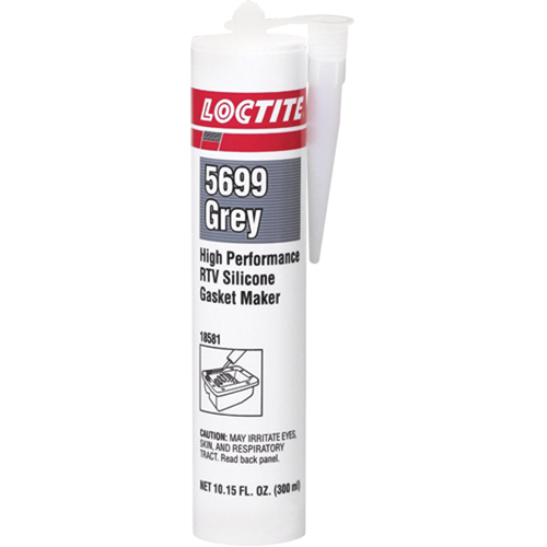 5699 High Performance RTV Silicone Gasket Maker, Cartridge, Grey Cintas