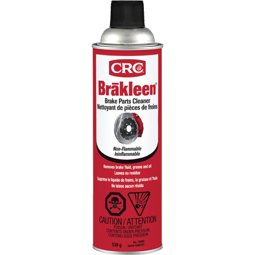 Brakleen&reg; Brake Parts Cleaner, Aerosol Can Cintas
