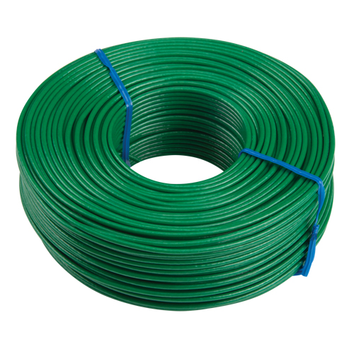 Fil d'attache pour barres d'armature, Enduit PVC vert, Cal. 16, 3,125 lb /bobine Cintas
