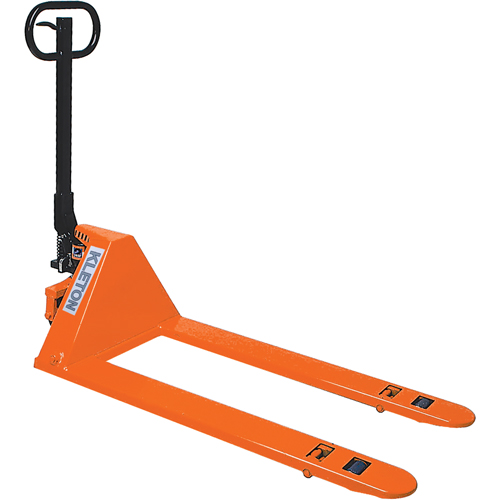 Transpalettes hydrauliques &agrave; profil bas, 48" lo x 27" la, Capacit&eacute; de 3300 lb Cintas