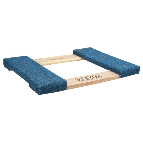 Carpeted Ends Hardwood Dolly Frame, Wood Frame, 18" W x 24" L, 900 lbs. Capacity Cintas