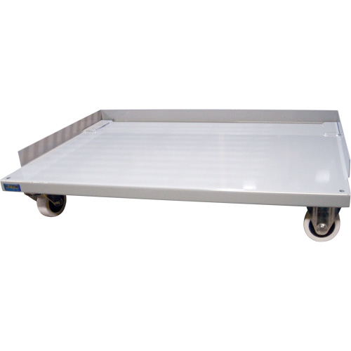 Mobile Dolly Base for Deep Door Storage Cabinets, 38" W x 24" D x 7" H, 1500 lbs. Capacity Cintas