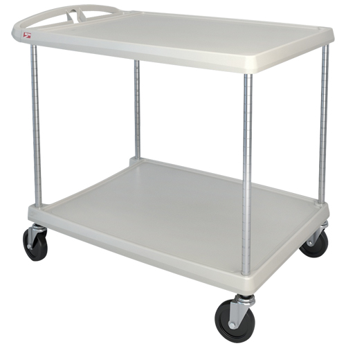 myCart Utility Cart, 2 Tiers, 26" x 36-7/8" x 36", 400 lbs. Capacity Cintas