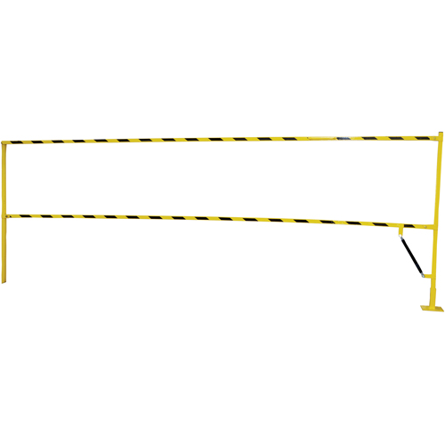 Safety Lift Gate, 10' L x 42-5/8" H, 159" Raised, Yellow Cintas