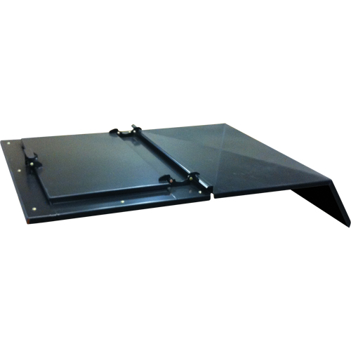 Couvercle en acier pour conteneur autobasculeur Cintas